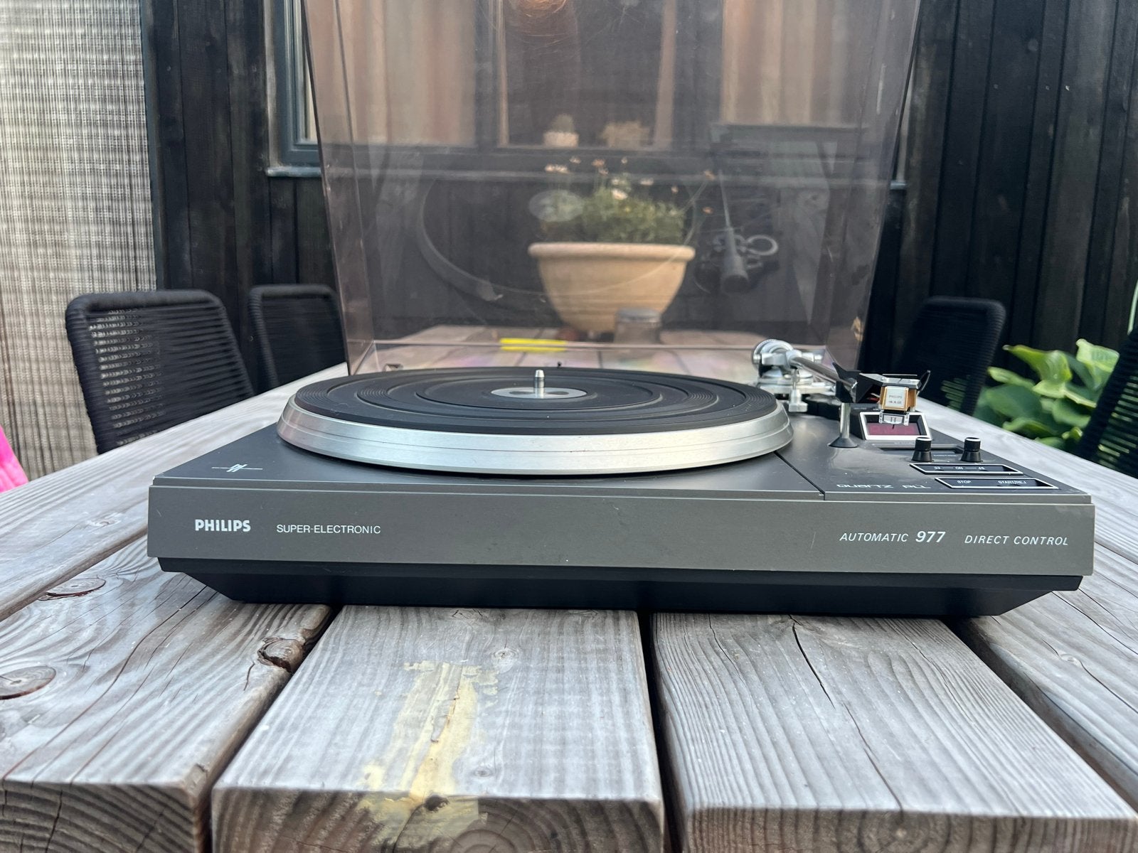 Philips Automatic 977 Direct Control Platenspeler, Ophalen, Philips, Gebruikt, Automatisch