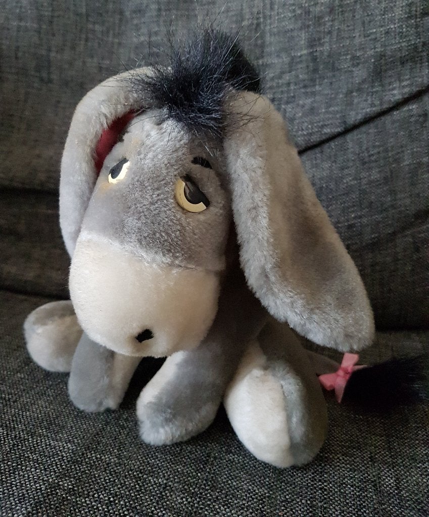 Eeyore knuffel Euro Disney (NIEUW), Ophalen of Verzenden, Winnie de Poeh of vrienden, Nieuw, Knuffel