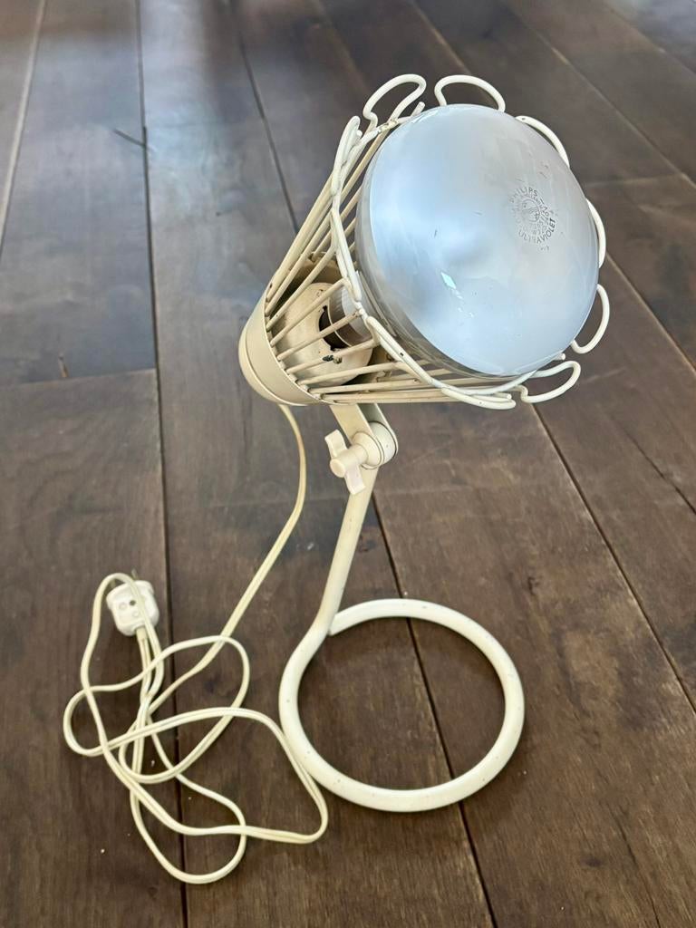 Vintage Cocotte lamp, Ophalen of Verzenden, Gebruikt, Metaal, Minder dan 50 cm