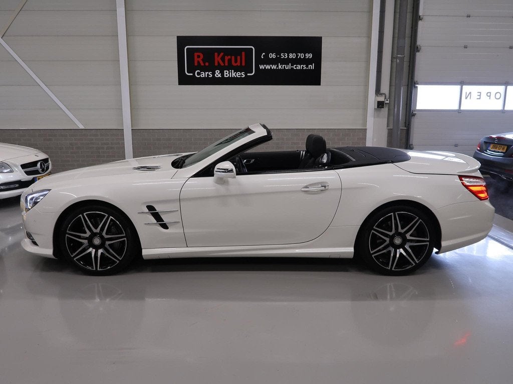 Mercedes-Benz SL-klasse 400 AMG Panoramadak Camera Harman Ka, Auto's, Automaat, Achterwielaandrijving, Gebruikt, Cabriolet