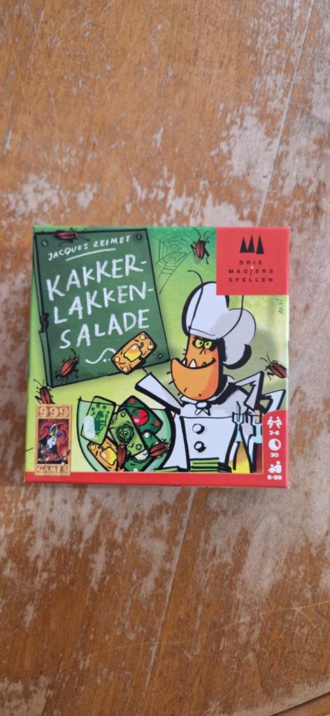 Kakkerlakkensalade - Leuk kaartspel voor het hele gezin!, Hobby en Vrije tijd, Gezelschapsspellen | Kaartspellen, Ophalen of Verzenden