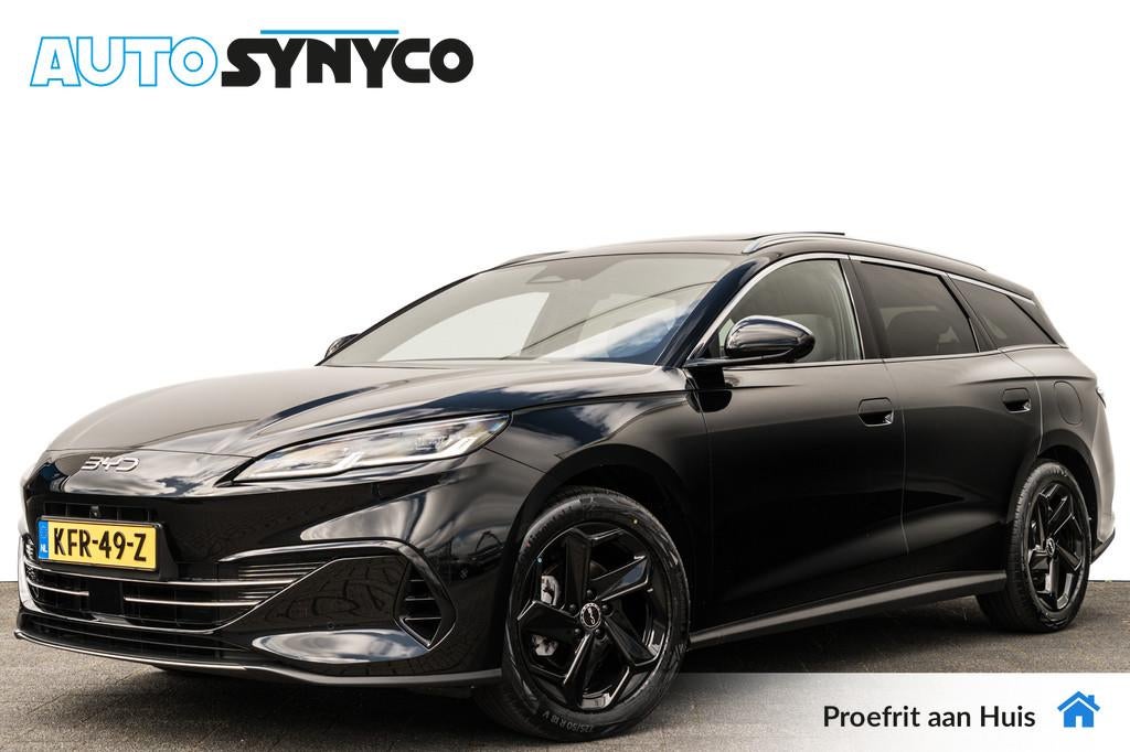 BYD SEAL 6 Touring 1.5 DM-i 212 Pk PHEV Comfort € 6.640,-, Auto's, BYD, 1498 cc, Met garantie (alle), Zwart, Hybride Elektrisch/Benzine