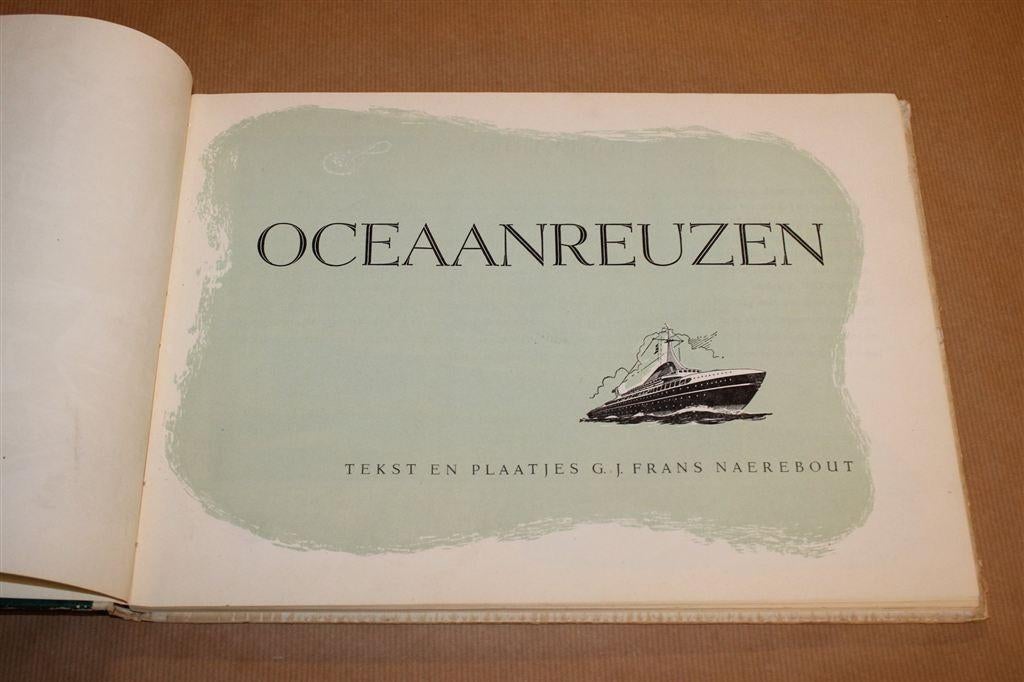 Oceaanreuzen — Compleet Plaatjesalbum [1953], Ophalen of Verzenden, Gelezen