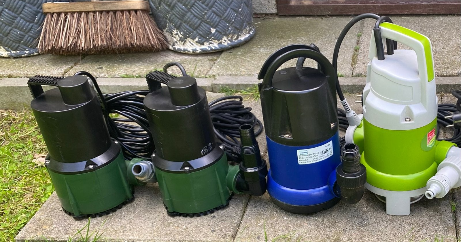 Diverse dompelpompen, Ophalen, Gebruikt, Elektrisch, Dompelpomp