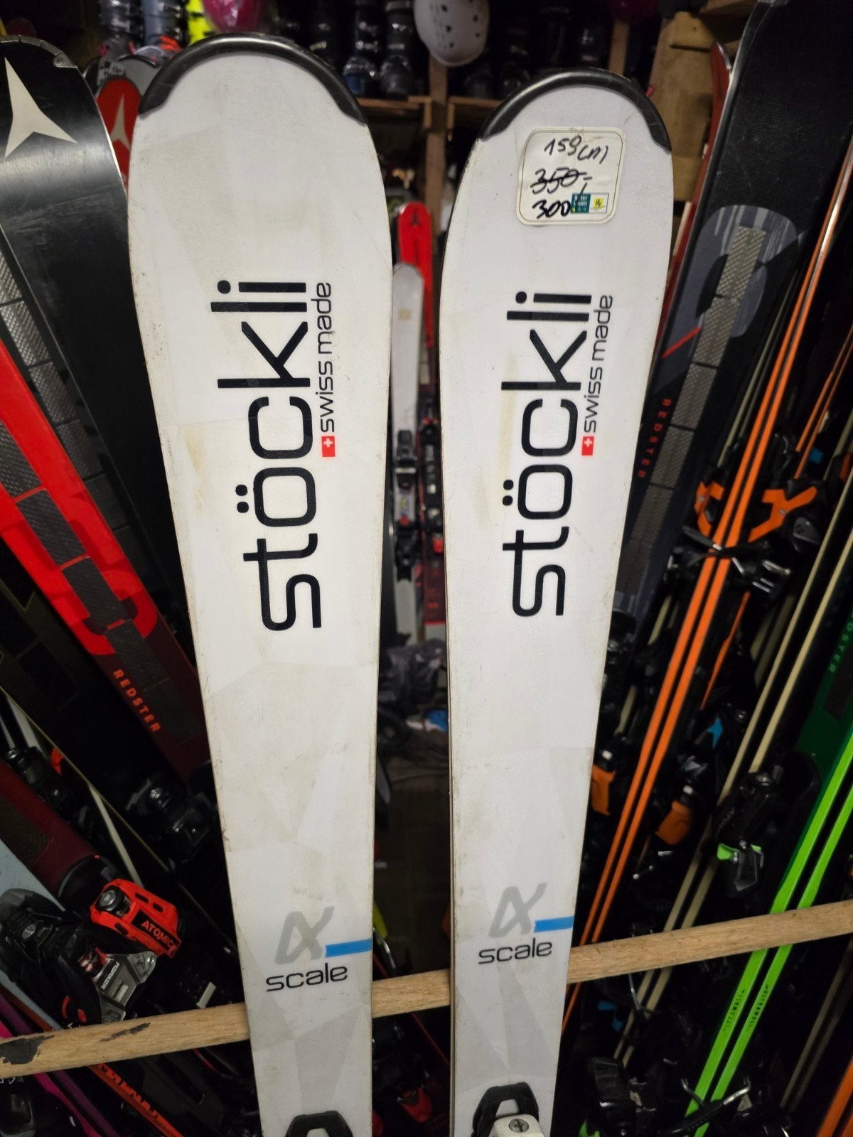 159cm STOCKLI SCALE ALPHA ALL SNEUW 73MM TOP SKI, Sport en Fitness, Overige merken, 160 tot 180 cm, Stockli, Ophalen of Verzenden