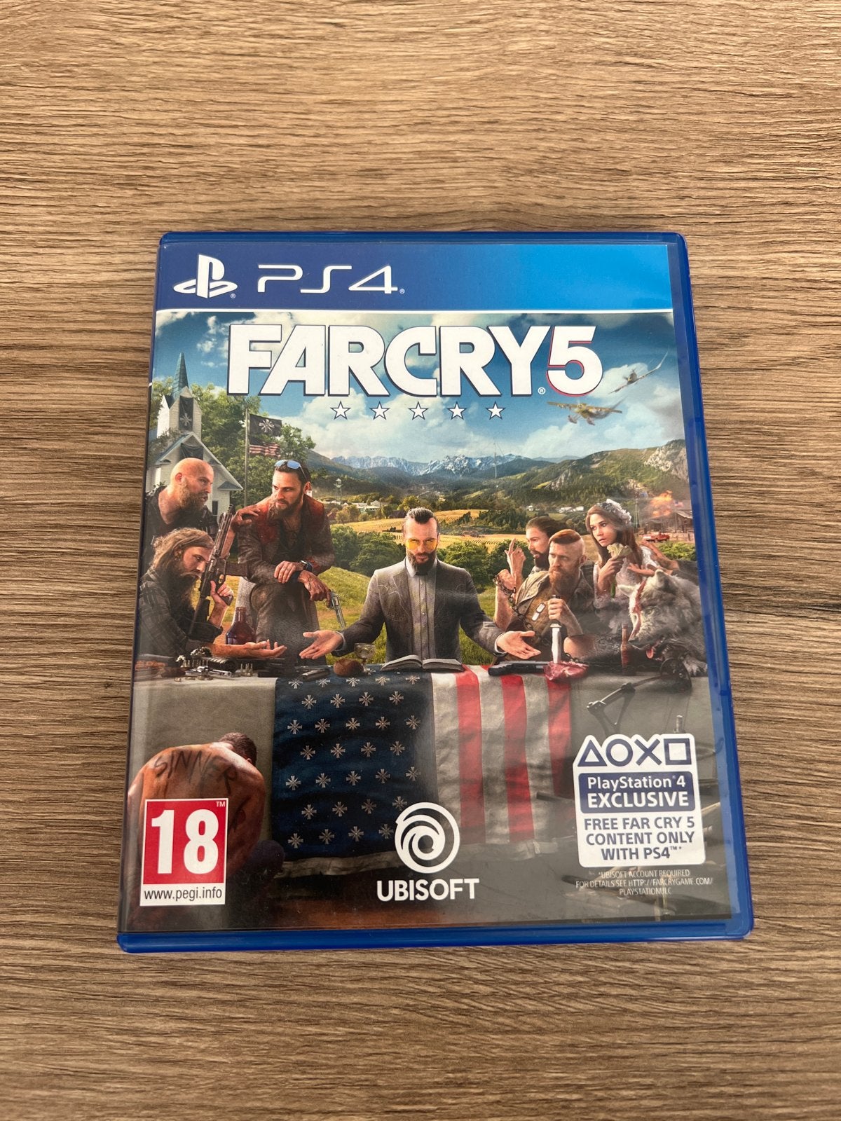 Far Cry 5 PS4 - Zo goed als nieuw, Online, Vanaf 18 jaar, Shooter, 1 speler