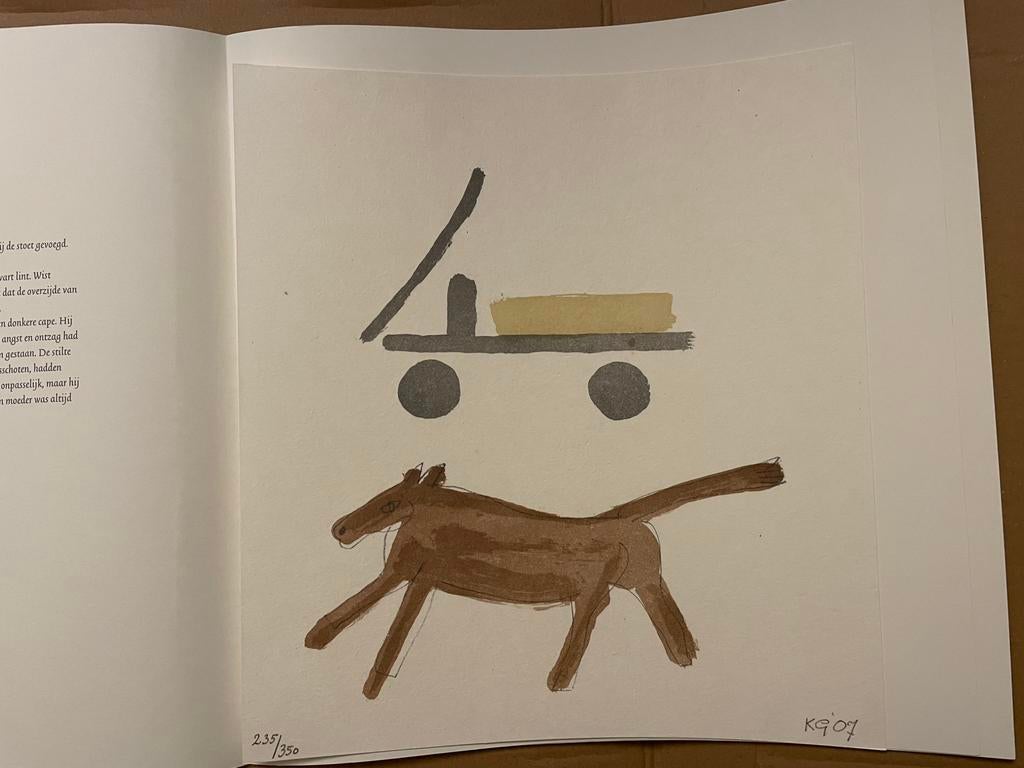 Klaas Gubbels - Litho’s uit gat in de heg, Antiek en Kunst, Ophalen of Verzenden