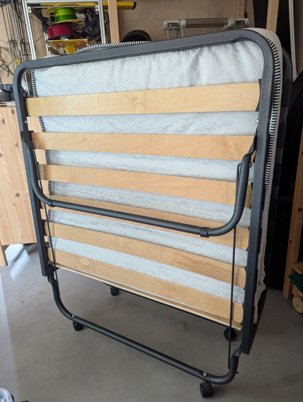 vouwbed met matras, Ophalen, Opvouwbaar, Gebruikt, Eenpersoons
