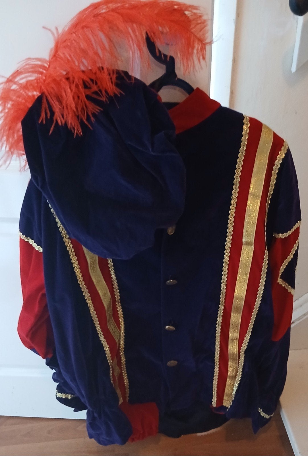 pietenpak maat XL  paars/rood, Diversen, Sinterklaas, Ophalen of Verzenden, Zo goed als nieuw
