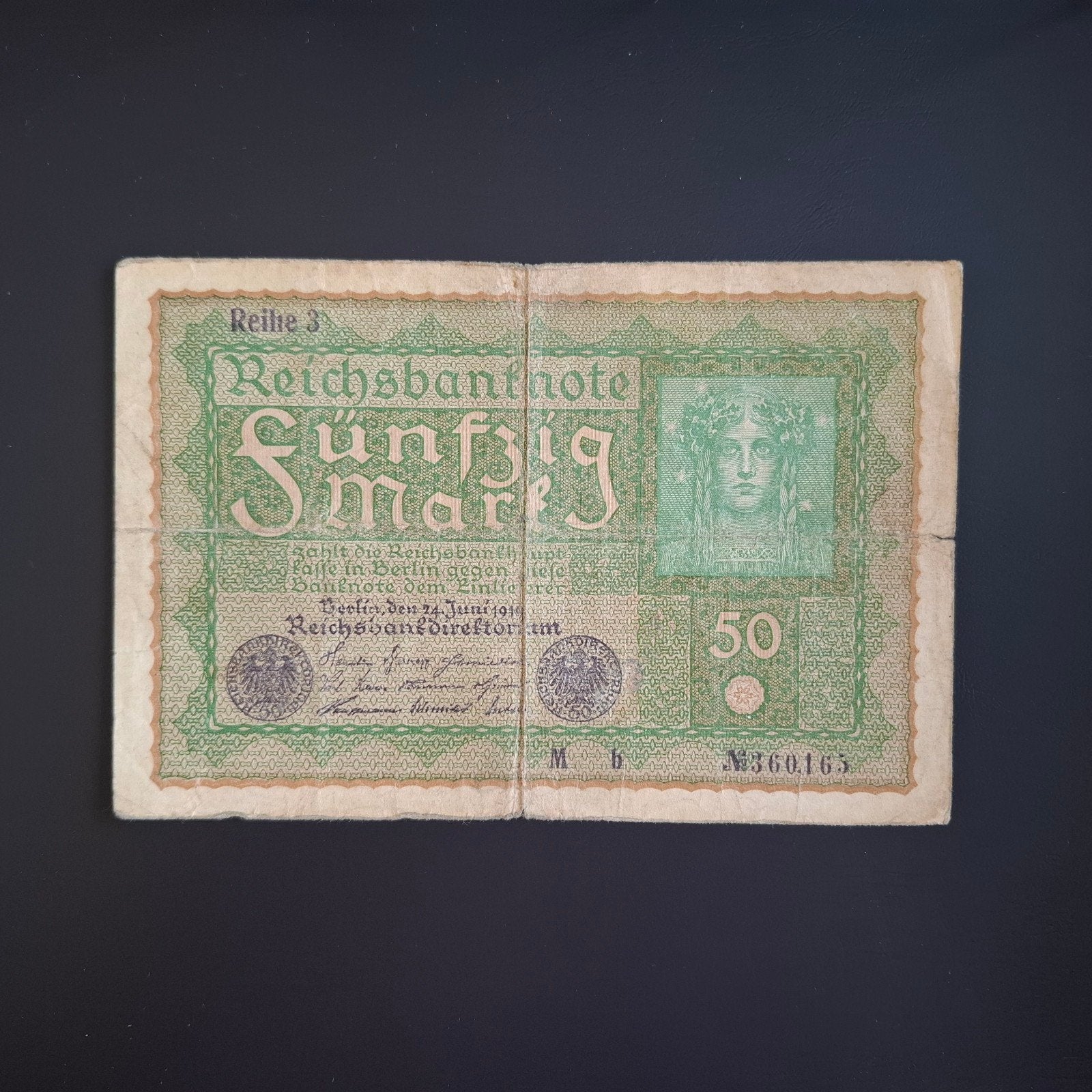 50 mark Duitsland #061, Verzenden, Duitsland, Los biljet