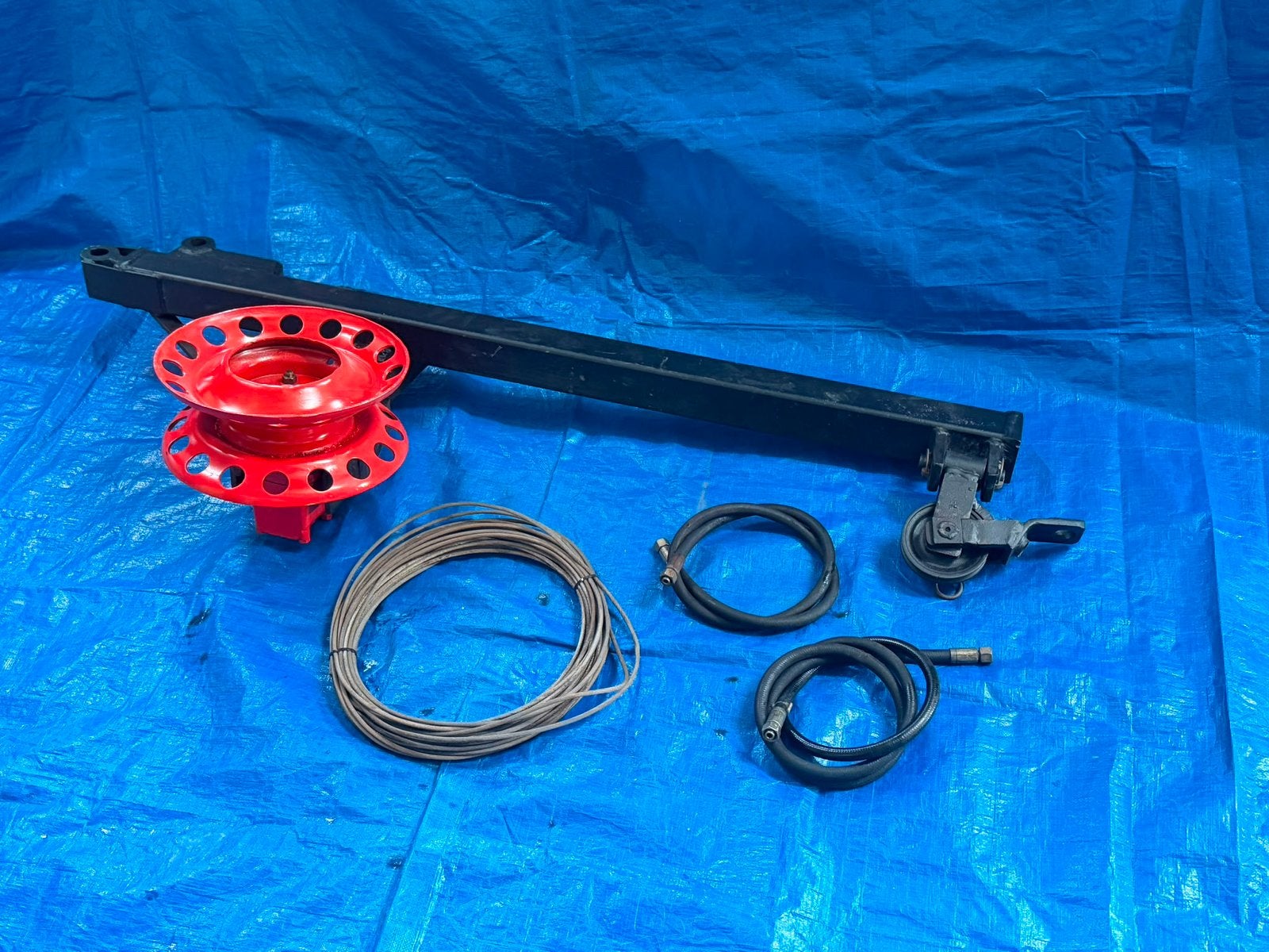 Hydraulische Lier, Ophalen