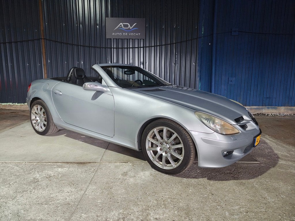 Mercedes-Benz SLK-klasse 350 LAGE - KILOMETERS - GOED ONDERH, Auto's, Mercedes-Benz, Achterwielaandrijving, Gebruikt, Cabriolet