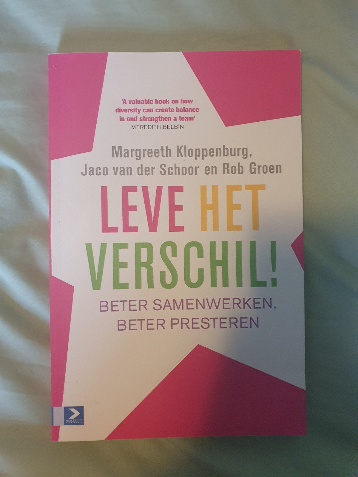 T.E.A.B. BLeve het Verschil! Beter Samenwerken, Ophalen of Verzenden, Zo goed als nieuw, Management, Margreeth Kloppenburg, Jaco van der Schoor en Rob Groen