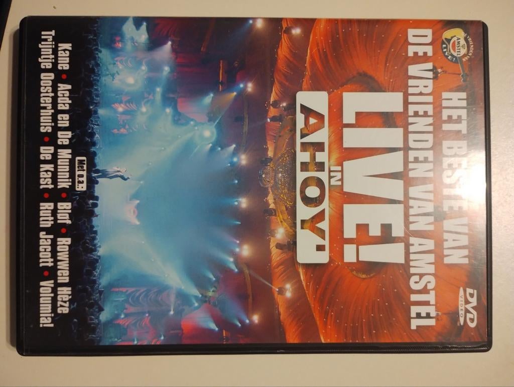 Het Beste van De Vrienden van Amstel Live! DVD, Cd's en Dvd's, Dvd's | Muziek en Concerten, Zo goed als nieuw, Muziek en Concerten
