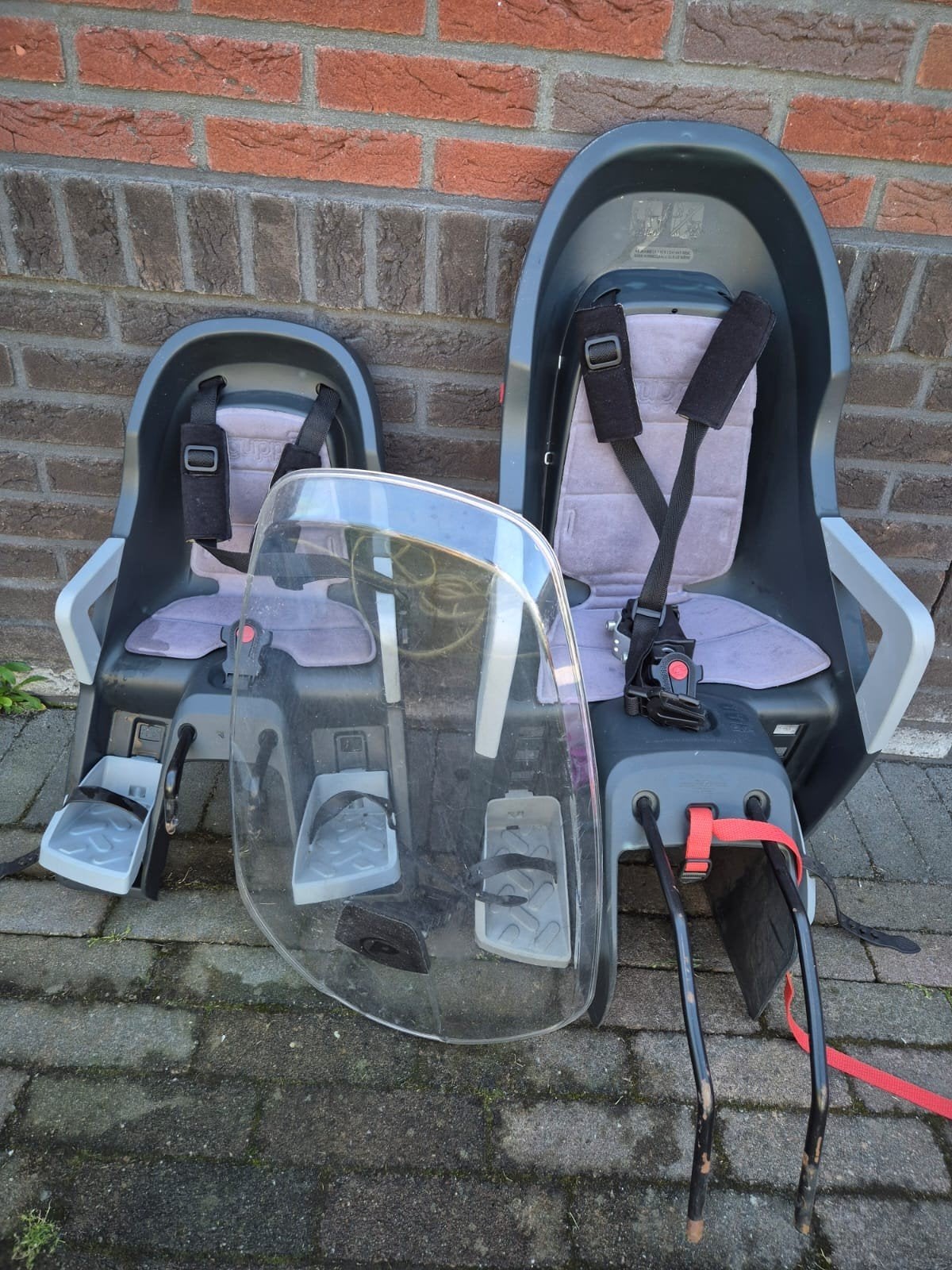 fietsstoeltje, Ophalen, Gebruikt, Polisport Guppy
