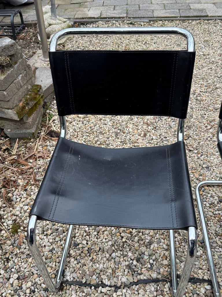 Model zoals S33 buisframestoel, Mart Stam 2 stuks, Ophalen