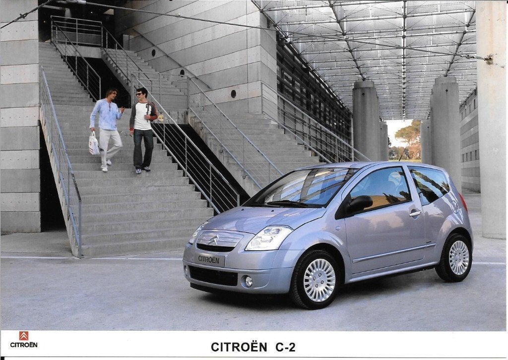 3 persfoto's Citroën C2, 2003, Ophalen of Verzenden, Nieuw, Citroën