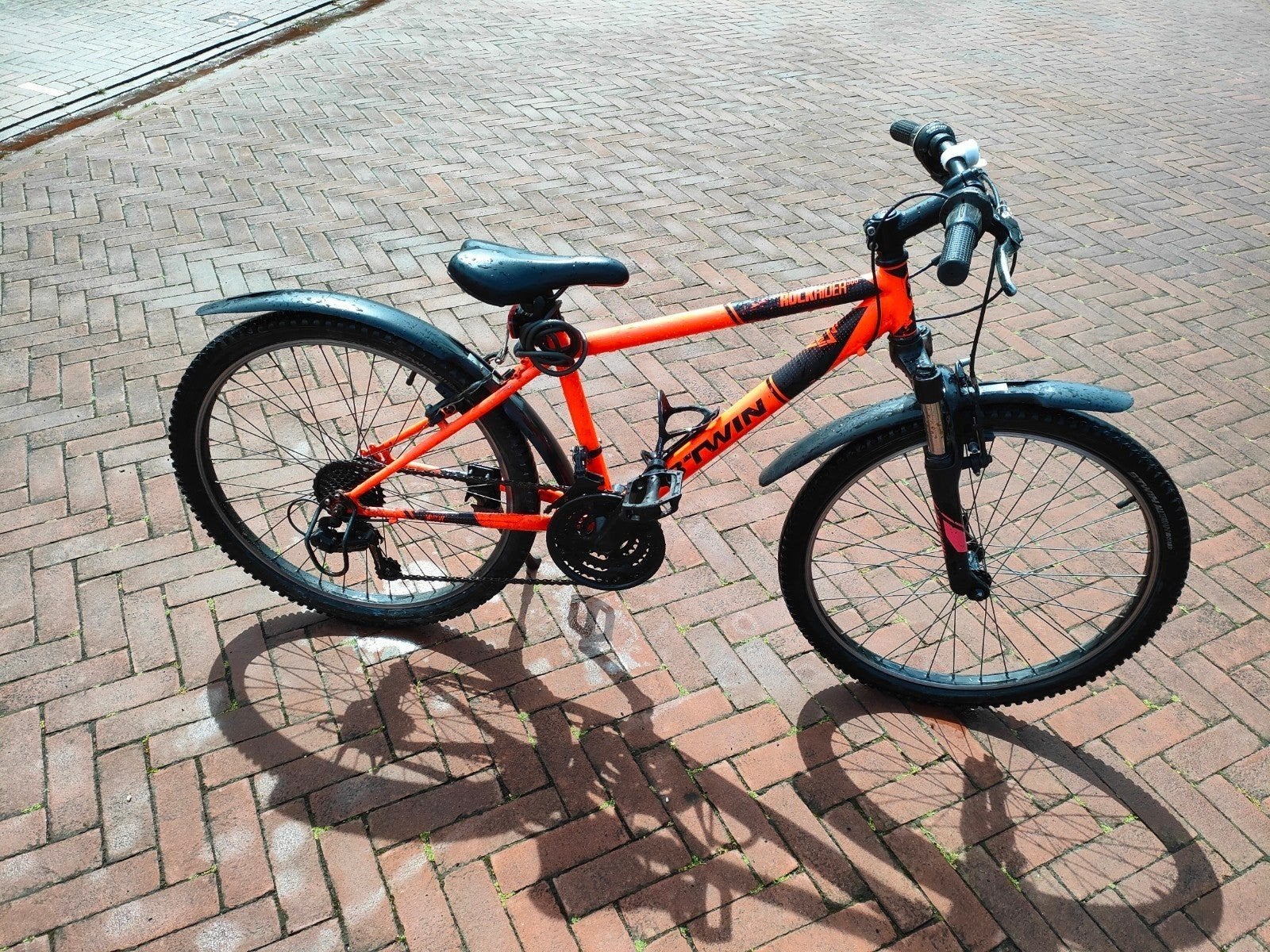 Btwin rockrider 24 inch met 21 speed en ATB, Fietsen en Brommers, Fietsen | Mountainbikes en ATB, Heren, Ophalen of Verzenden