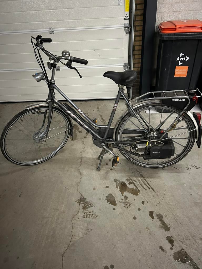 Saxonette hercules/spartamet + doos onderdelen, Fietsen en Brommers, Ophalen, Gebruikt, Spartamet