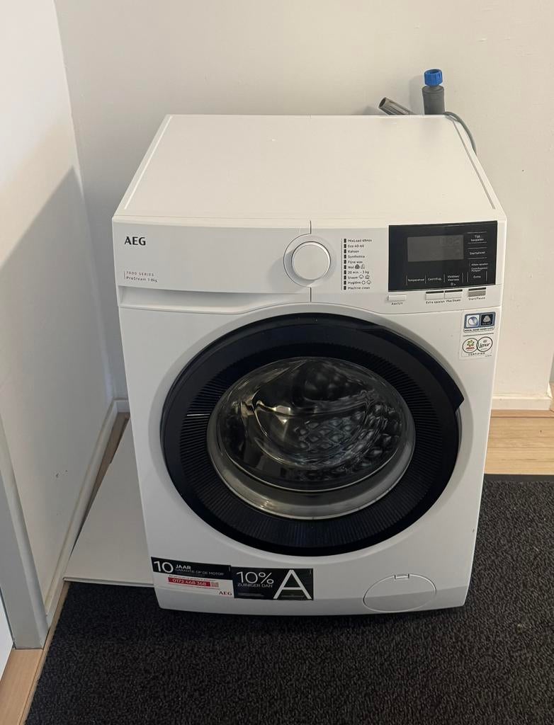 AEG 7000 Series Wasmachine - Zo Goed Als Nieuw, Witgoed en Apparatuur, Wasmachines, Zo goed als nieuw, 6 tot 8 kg, 85 tot 90 cm