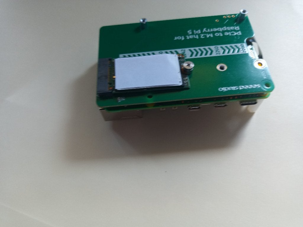 Raspberry Pi 5 met koeler en PCIe naar M.2 HAT, Computers en Software, Single Board Computer, Overige soorten, Verzenden, Nieuw