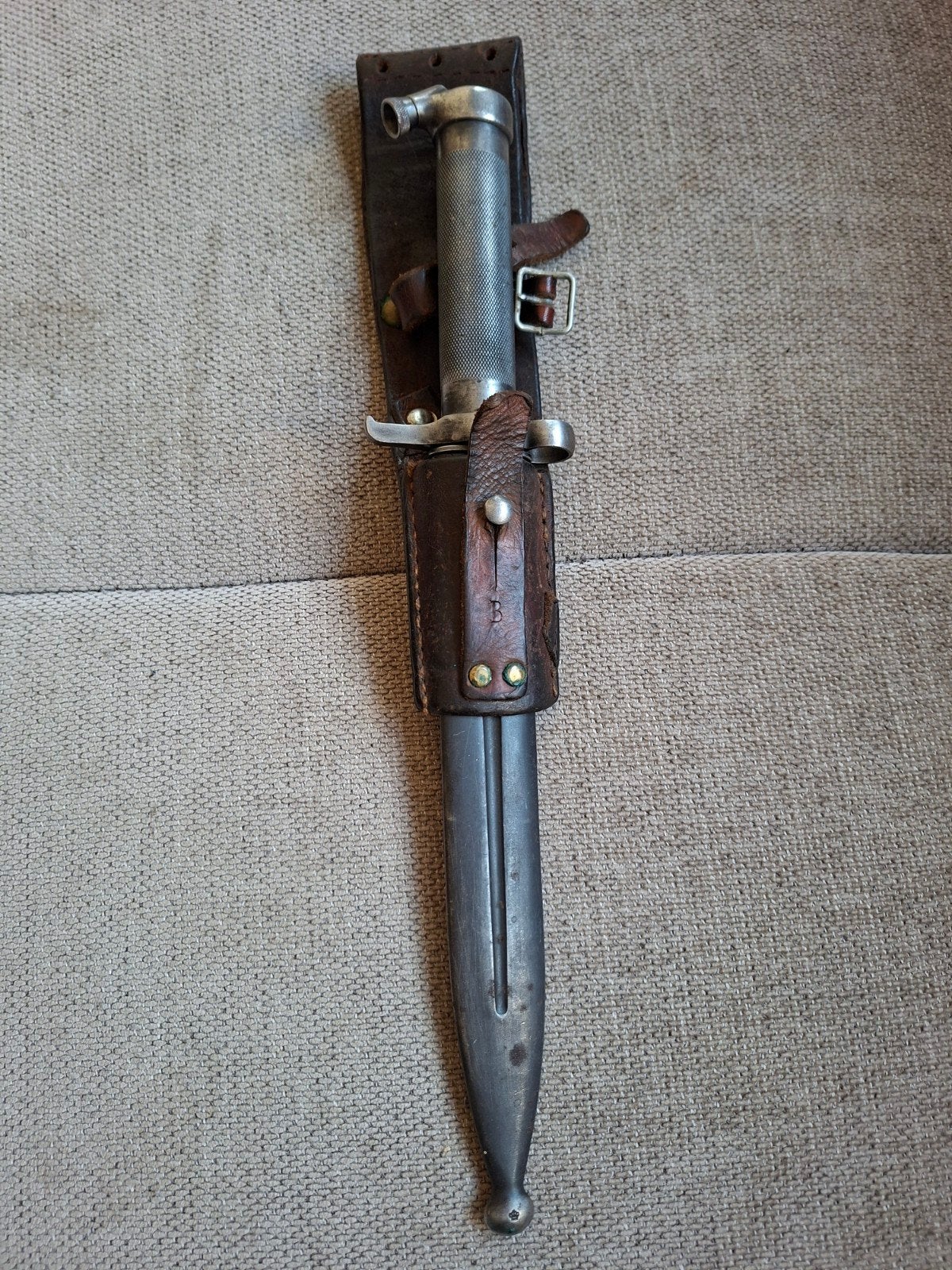 ww2 wo2 Zweedse mauser k98 bajonet kompleet, Ophalen of Verzenden, Duitsland, Mes of Dolk