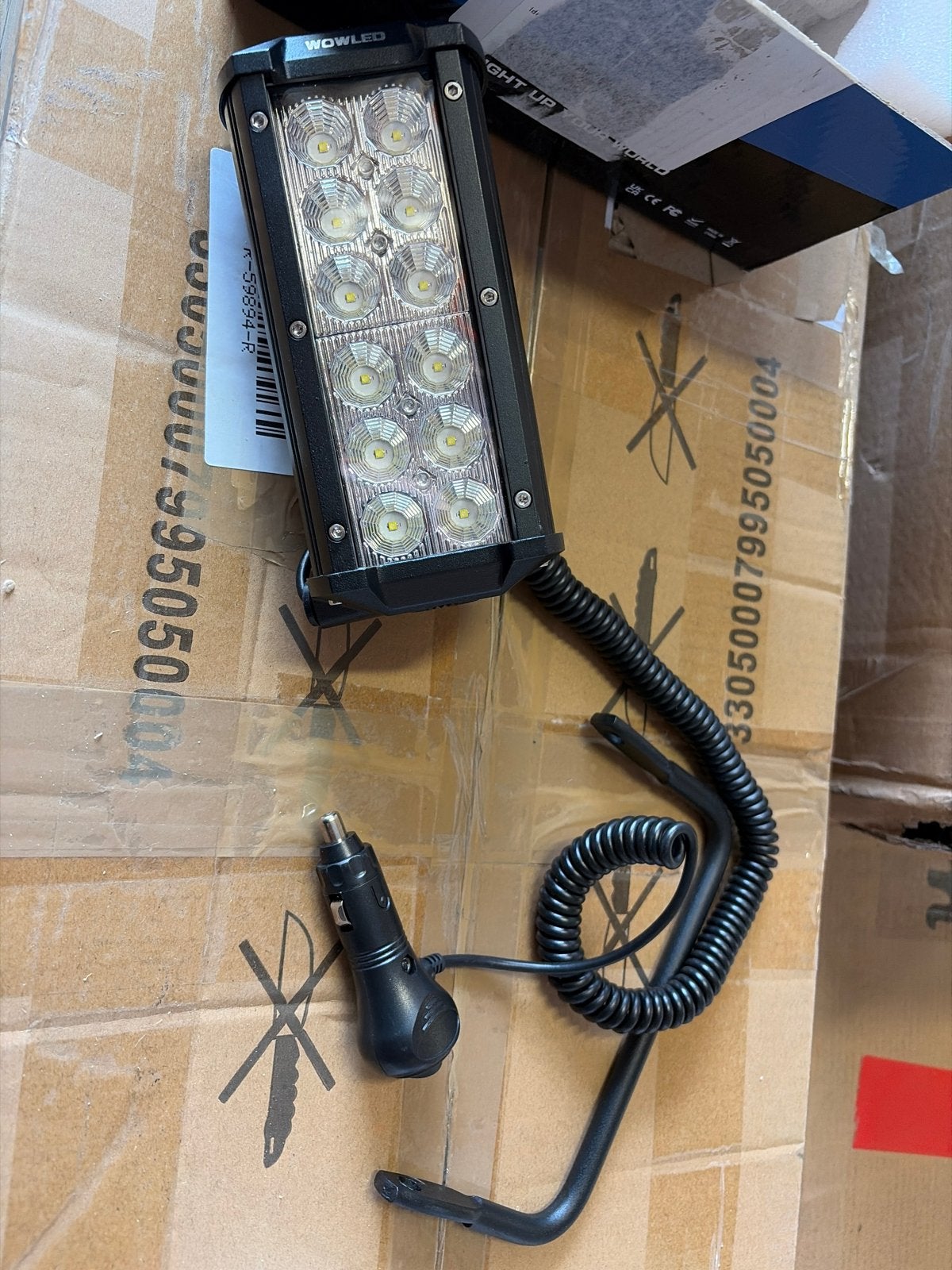 Nieuwe LED lamp 12V met stekker en bevestigingsmateriaal, N, N, Nieuw, Ophalen of Verzenden