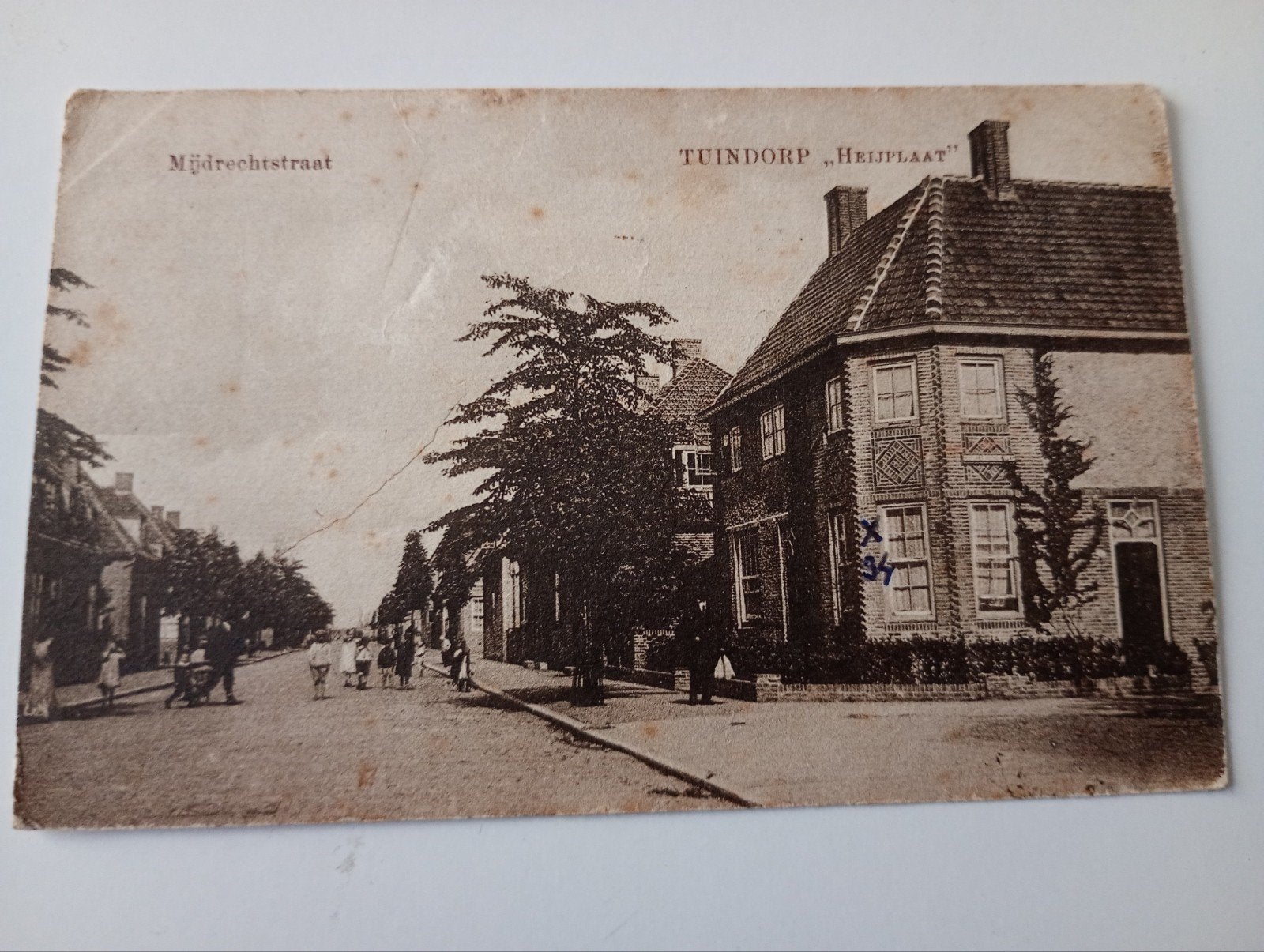 Rotterdam Tuindorp Heyplaat Mijdrechtstraat 1921, Ophalen of Verzenden, 1920 tot 1940, Gelopen, Zuid-Holland