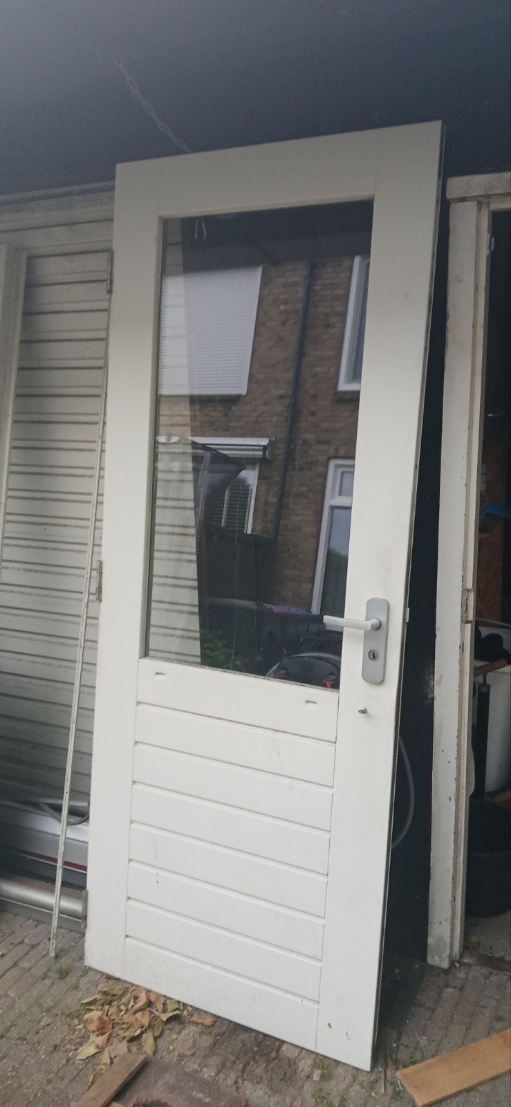 Achterdeur, Ophalen, Gebruikt, 80 tot 100 cm, Buitendeur