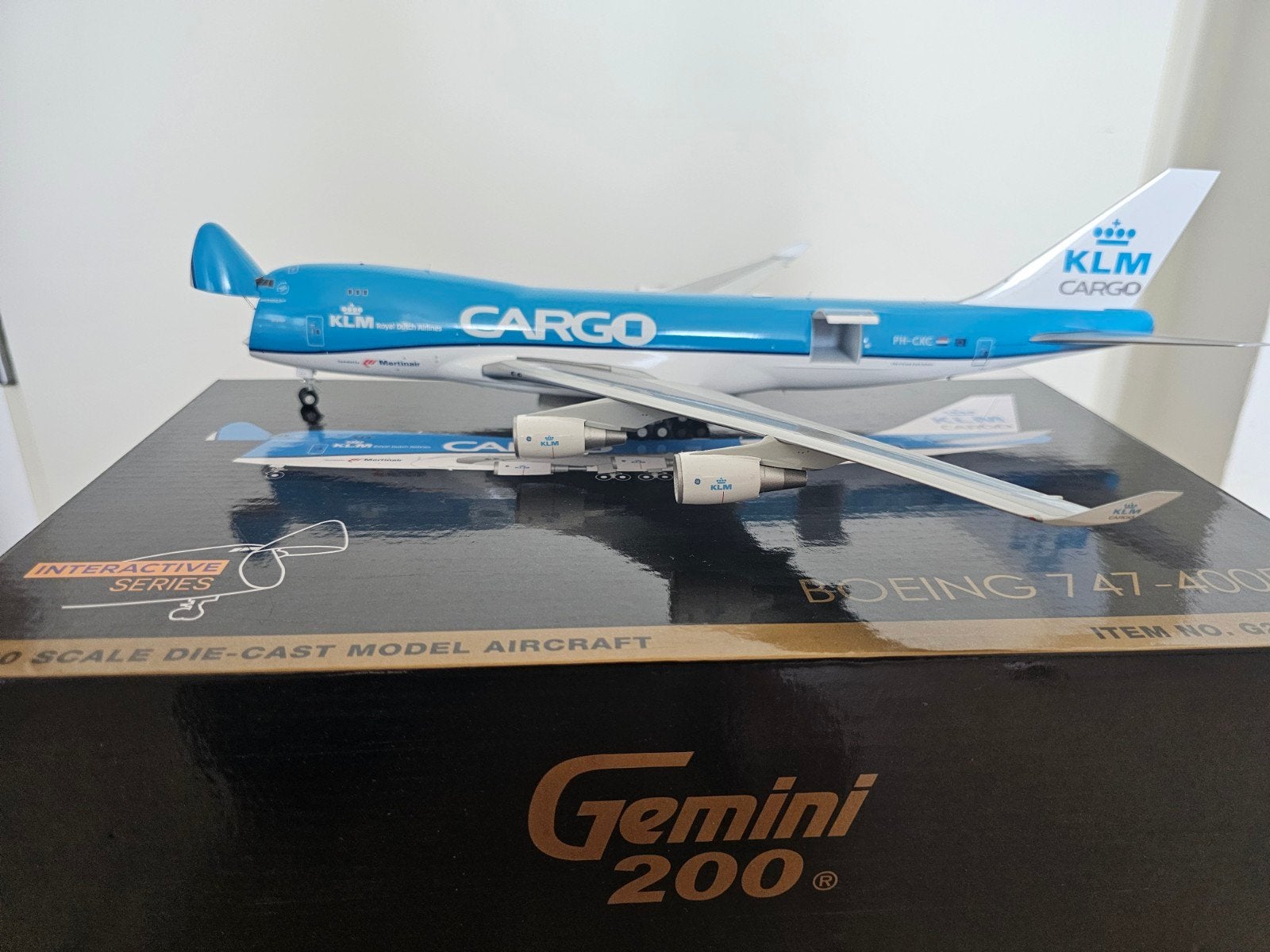 KLM Boeing 747-400F Interactive Series model, Ophalen of Verzenden