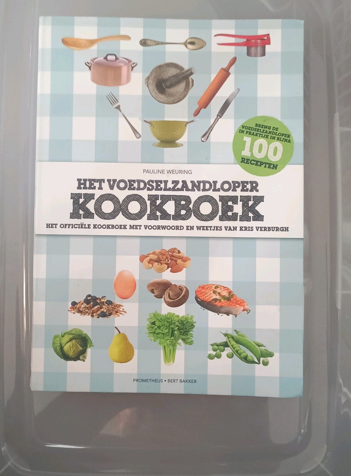 Pauline Weuring - Het voedselzandloperkookboek, Boeken, Ophalen of Verzenden, Zo goed als nieuw, Pauline Weuring; Kris Verburgh
