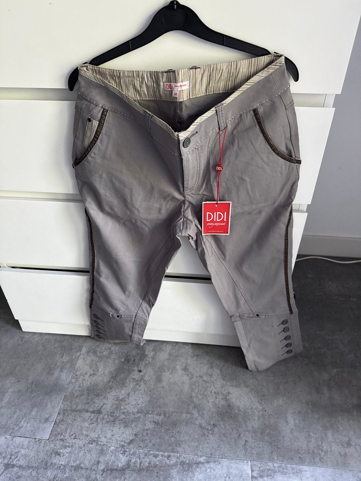 Didi broek maat 38 nieuw, Maat 38/40 (M), Nieuw, Ophalen of Verzenden, Driekwart