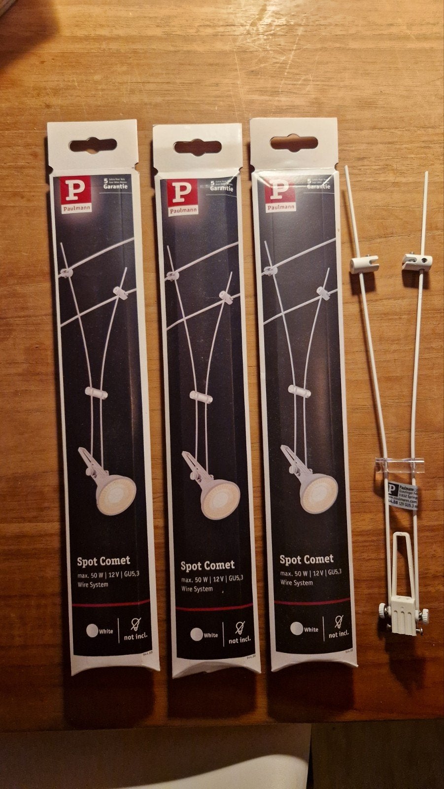 Paulmann Spot Comet GU5.3 - Nieuw in verpakking (4 stuks), Halogeen, Verstelbaar, Nieuw, GU5.3