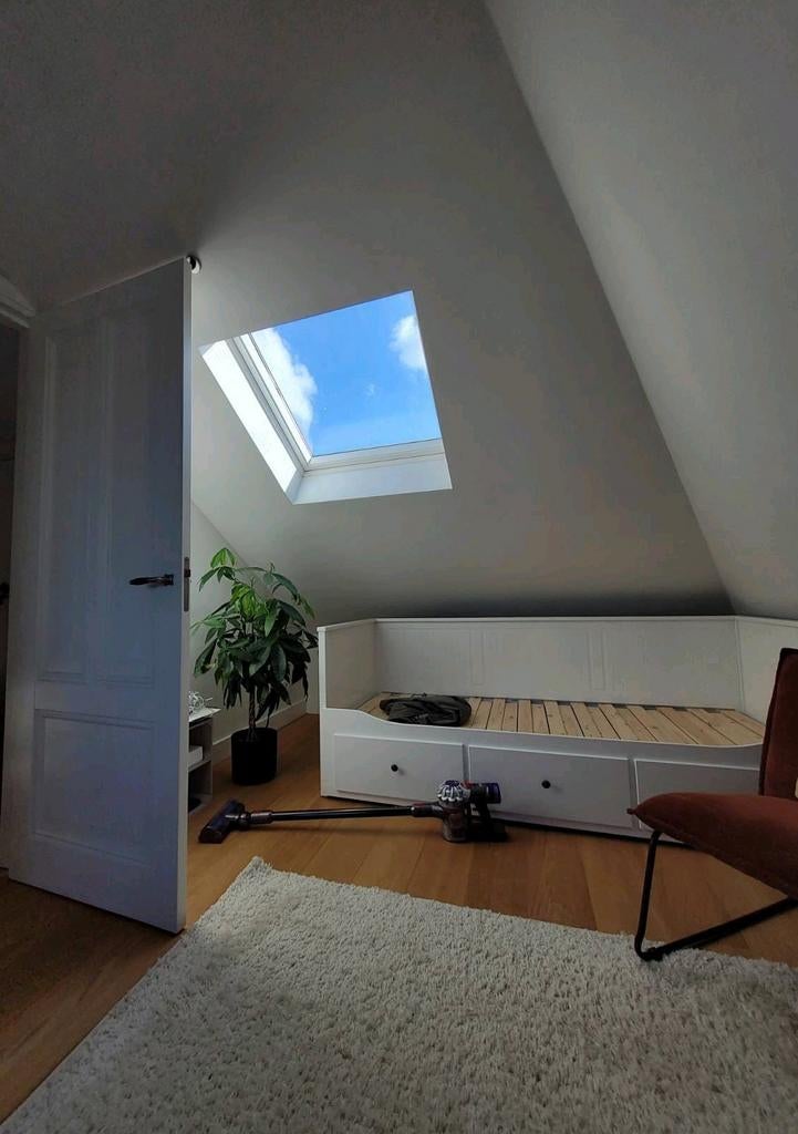 IKEA Hemnes Daybed met 3 lades + 2 matrassen, Ophalen, Eenpersoons, Wit, Scandinavisch