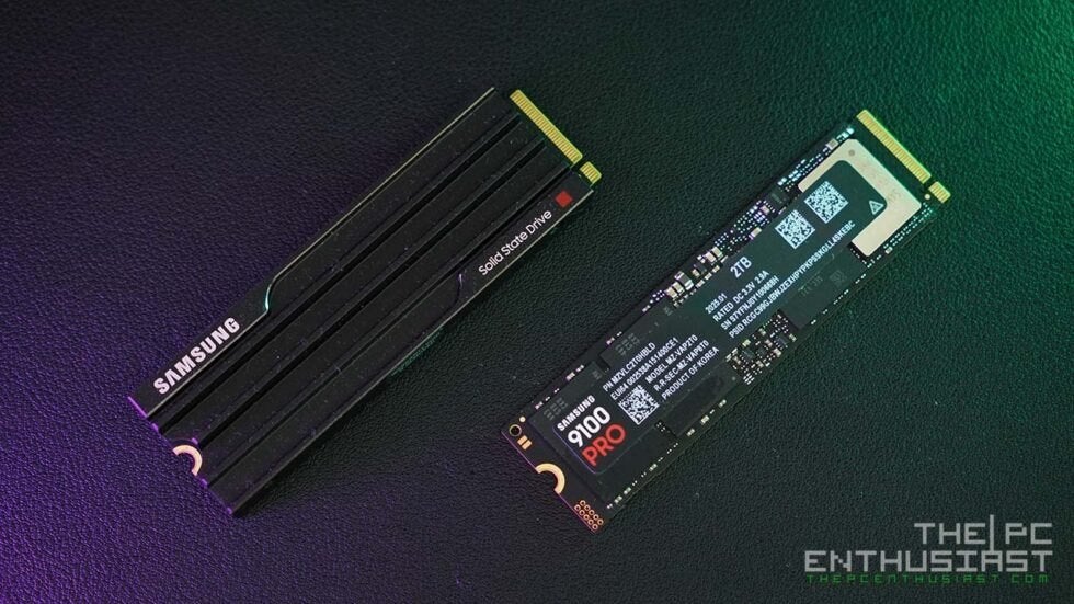 Samsung SSD 9100 pro 2tb met heatsink, Computers en Software, Harde schijven, Ophalen, Zo goed als nieuw, Desktop, USB