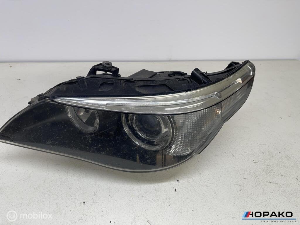 Koplampen set BMW E60  xenon (origineel)  bochtverlichting, Auto-onderdelen, Gebruikt, Einsteinlaan 5 rijswijk, Bmw, Ophalen of Verzenden