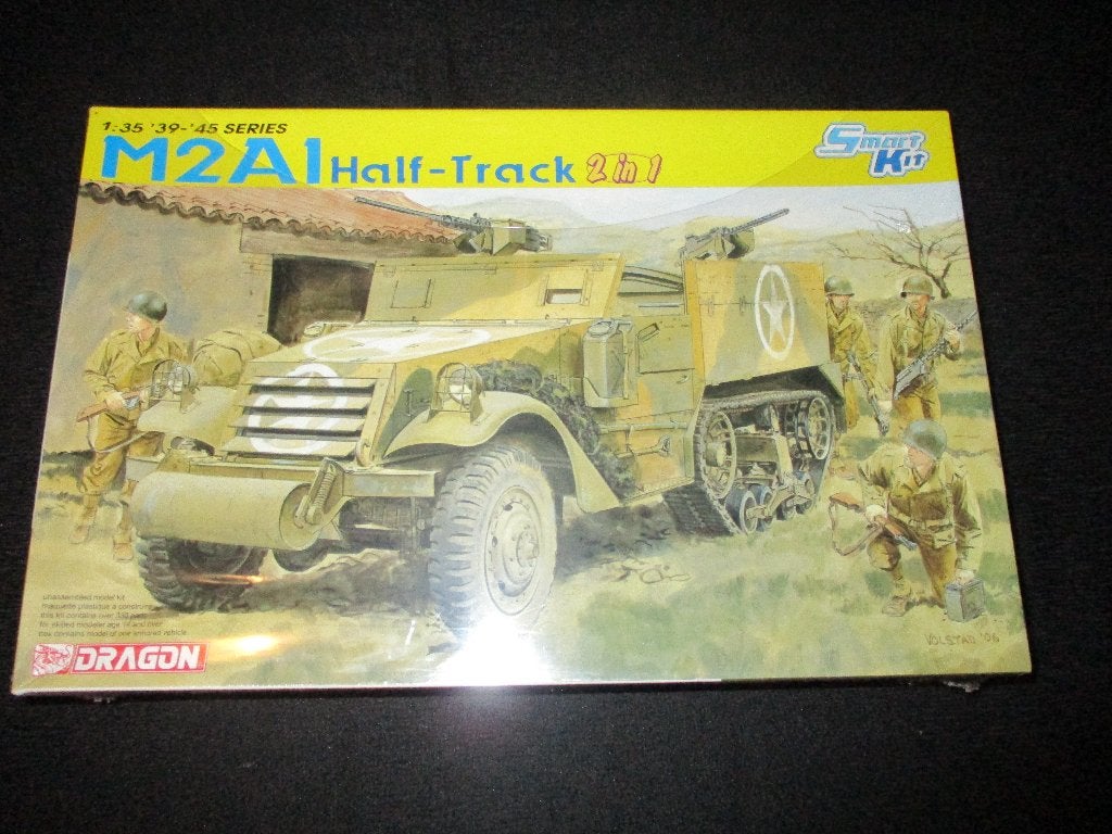 D-225,DRAGON 1-35,NO,6329,M2A1 Half-Track, Overige merken, 1:32 tot 1:50, Overige typen, Nieuw