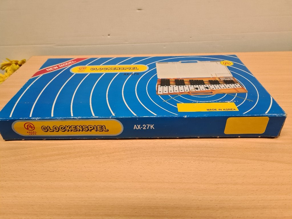 Xylofoon.                  Glockenspiel in koffer., Ophalen of Verzenden, Zo goed als nieuw