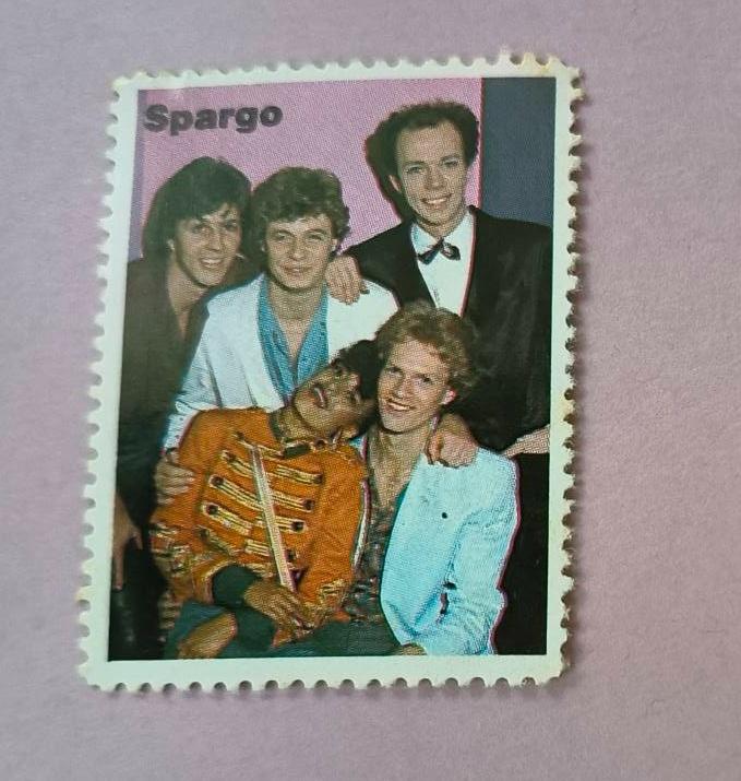 Popfoto zegel Spargo, Ophalen of Verzenden, Nieuw, Foto of Kaart