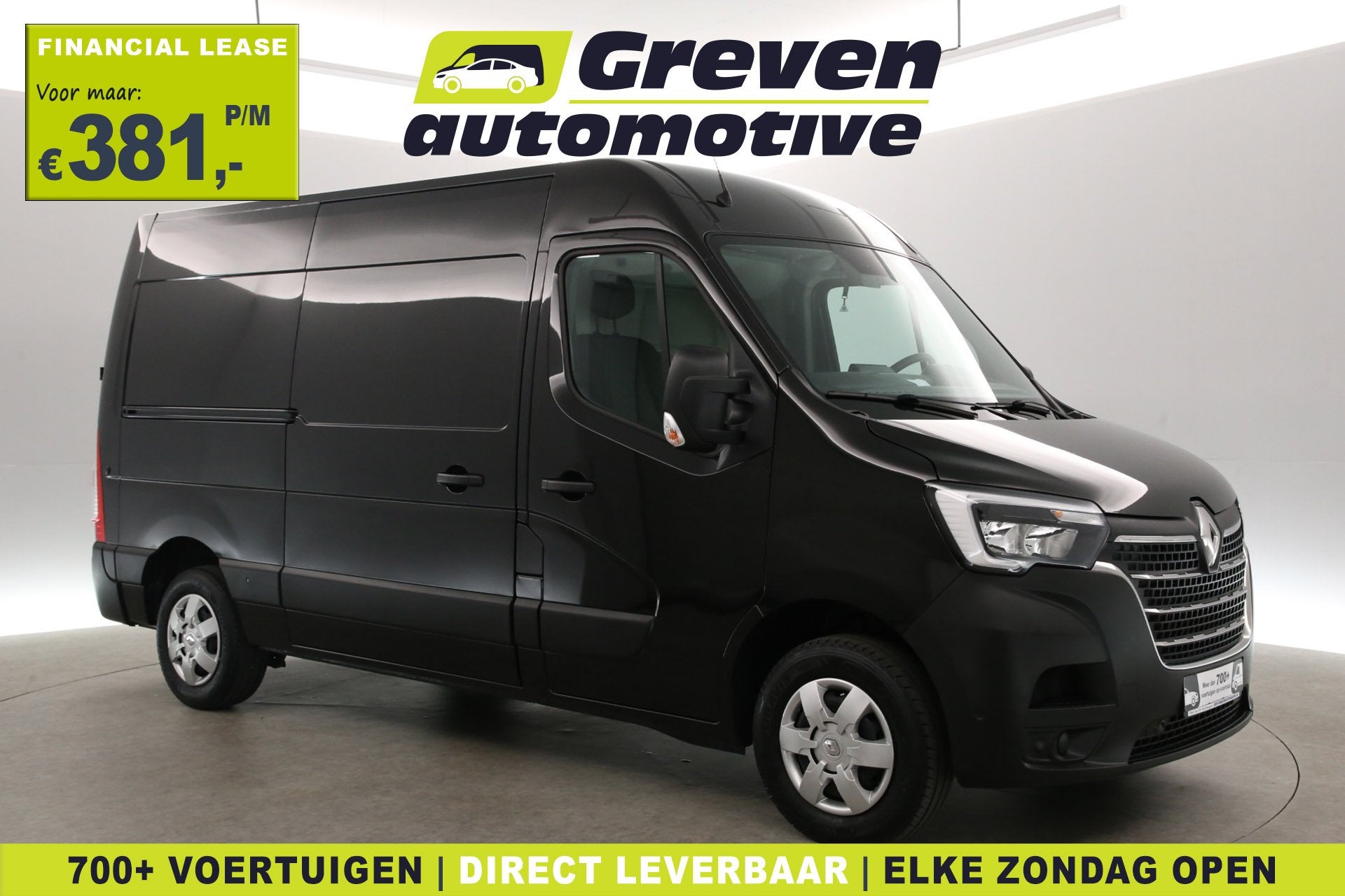 Renault Master 2.3 dCi L2H2 180PK | Automaat | Airco | Cruis, Auto's, Stof, Gebruikt, Euro 6, 4 cilinders
