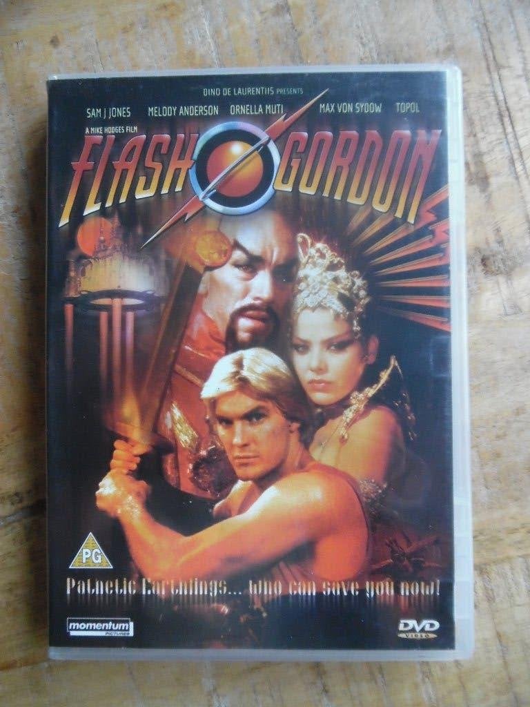 SF FANTASIE AVONTUUR - FLASH GORDON - SAM JONES, Alle leeftijden, Ophalen of Verzenden, Gebruikt, Overige gebieden