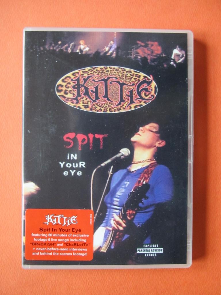 DVD Spit In Your Eye - Kittie, Vanaf 16 jaar, Ophalen of Verzenden, Zo goed als nieuw, Muziek en Concerten