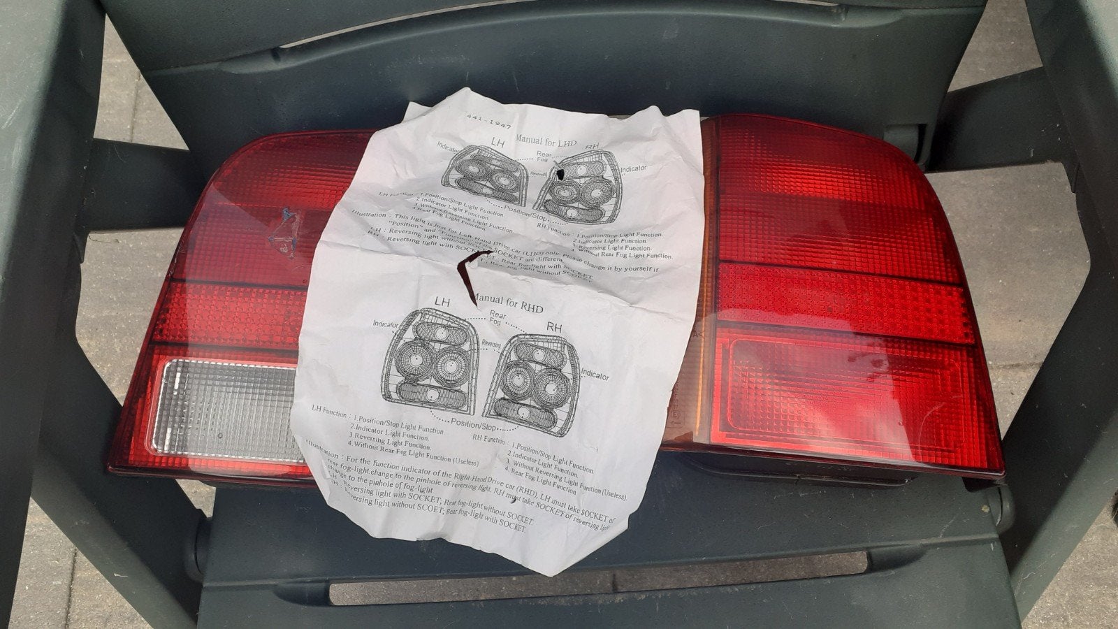 Te koop twee achter lampen polo, Auto-onderdelen, Ophalen, Nieuw, Volkswagen