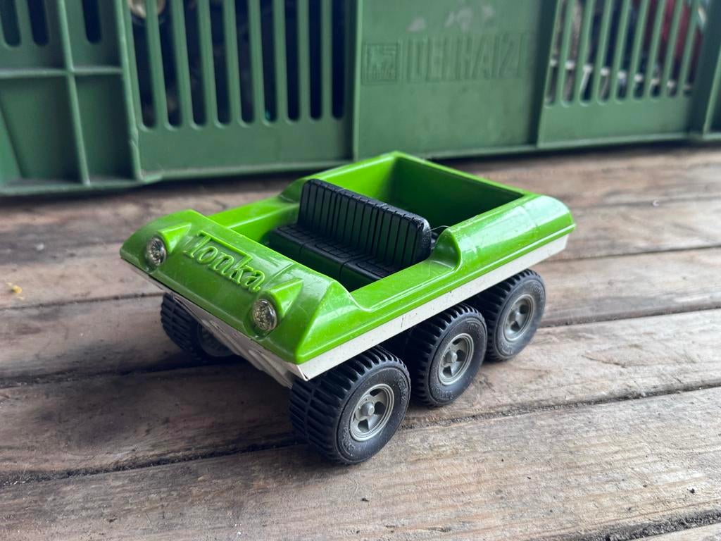 Vintage Tonka 6x6 amfibievoertuig speelgoed, Ophalen of Verzenden, Gebruikt