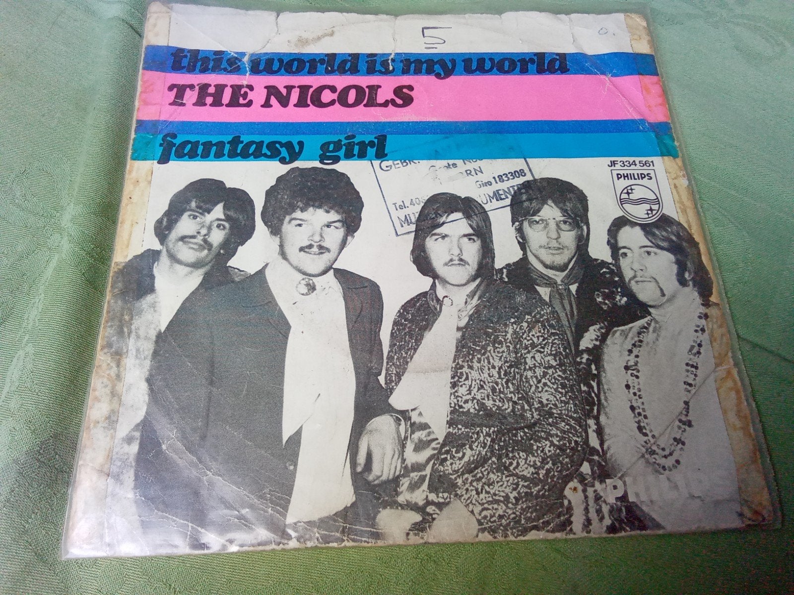 The Nicols.            this world is my world, Verzenden, Gebruikt, 7 inch, Pop