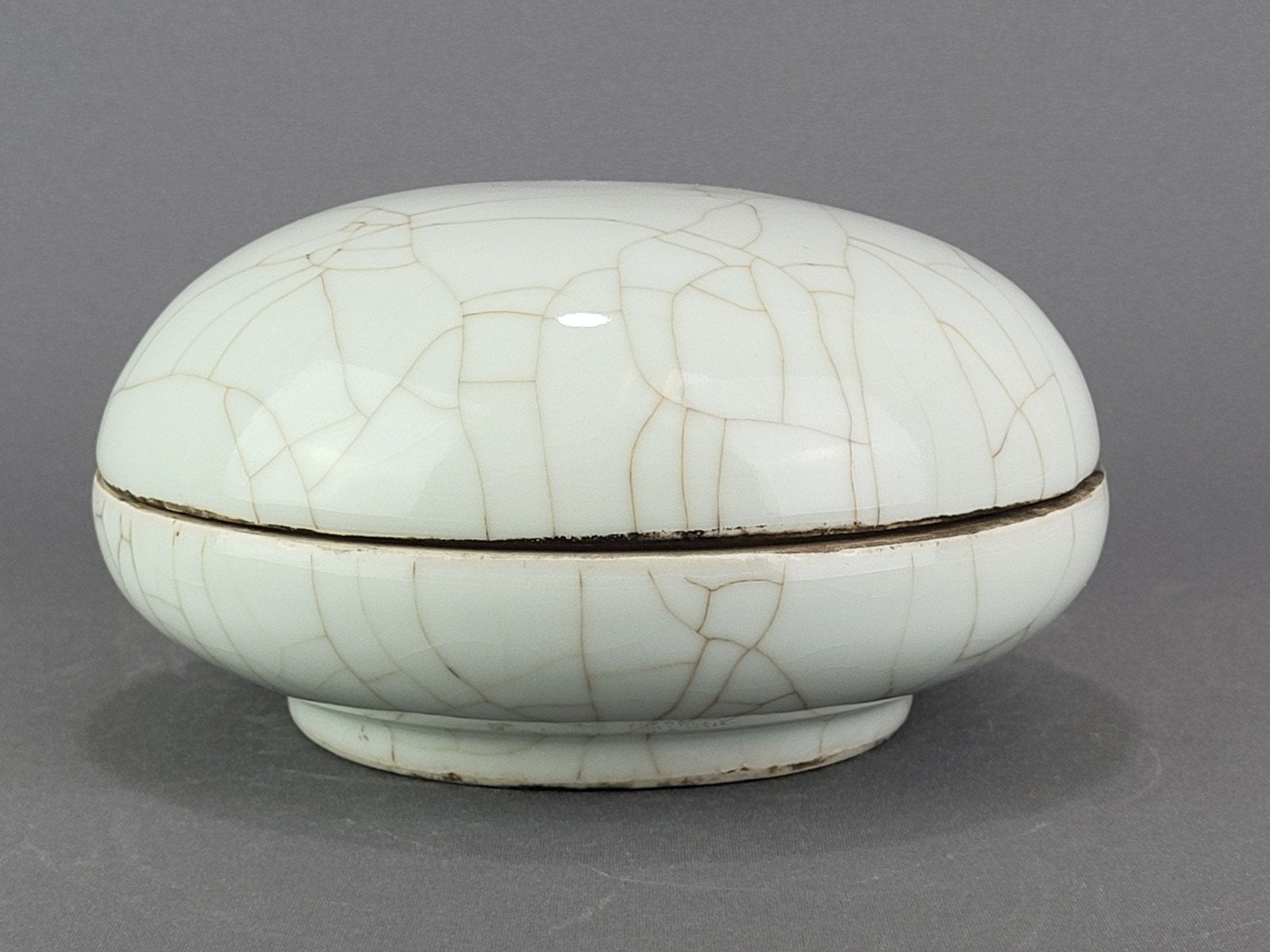 Chinese antieke zeldzame dekseldoos (18e eeuw-Qianlong), Ophalen of Verzenden
