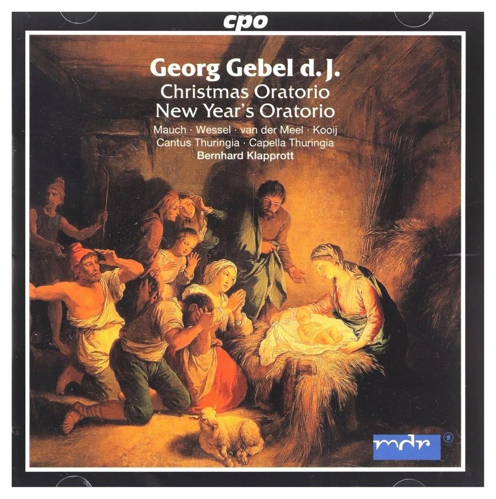 georg gebel christmas oratorio, Verzenden, Barok, Zo goed als nieuw, Overige typen