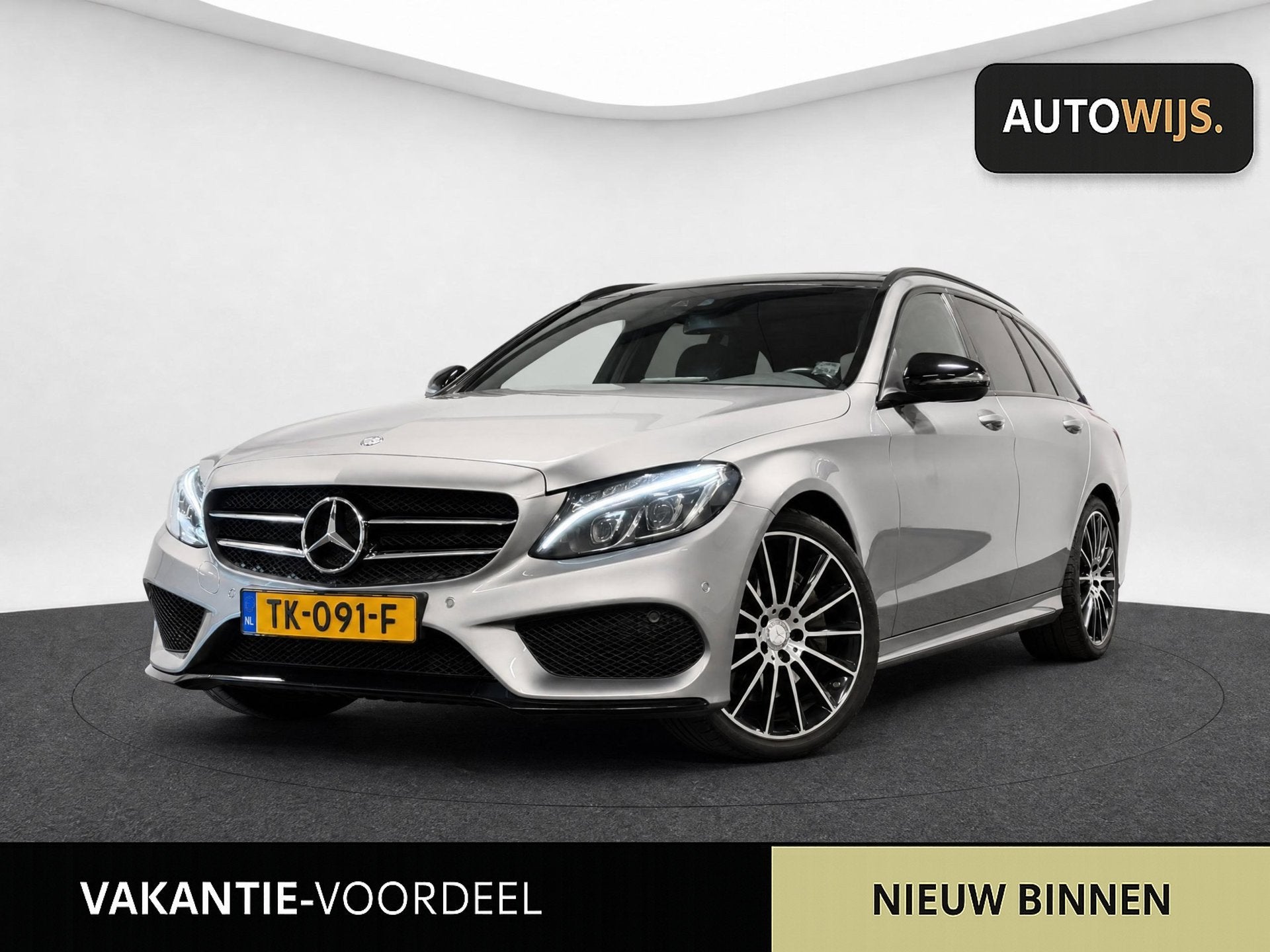 Mercedes-Benz C-klasse Estate 250 CDI Prestige|AMG|204PK|PAN, Auto's, Mercedes-Benz, Automaat, Achterwielaandrijving, 4 cilinders
