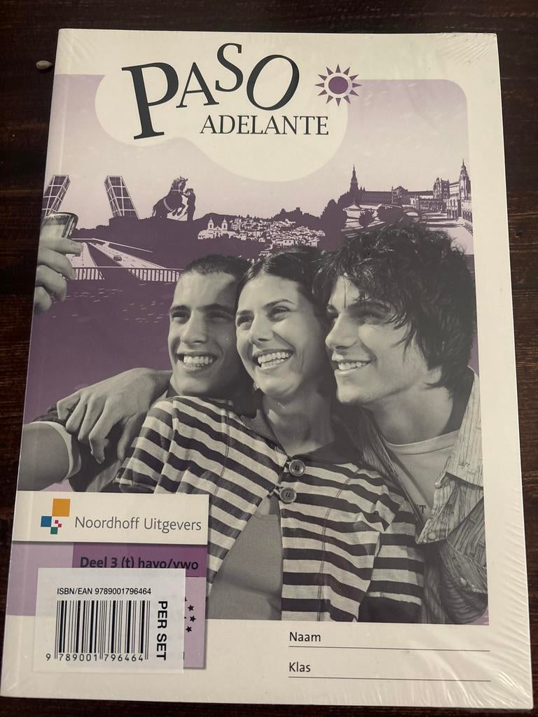 Paso Adelante Deel 3 (t) havo/vwo - Spaans schoolboek, Boeken, Ophalen of Verzenden, Nieuw, Non-fictie