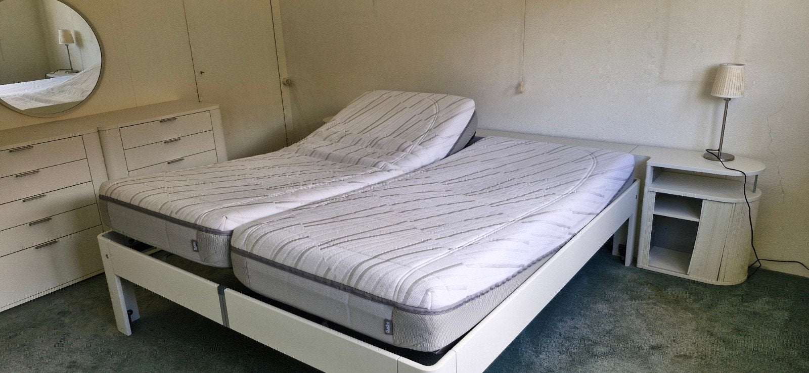 Auping Auronde 1.80 bij 2.00, Huis en Inrichting, Slaapkamer | Complete slaapkamers, Gebruikt, Tweepersoons, Ophalen